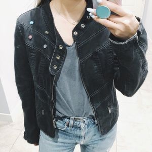 Diesel Motorcycle Jacket Cotton